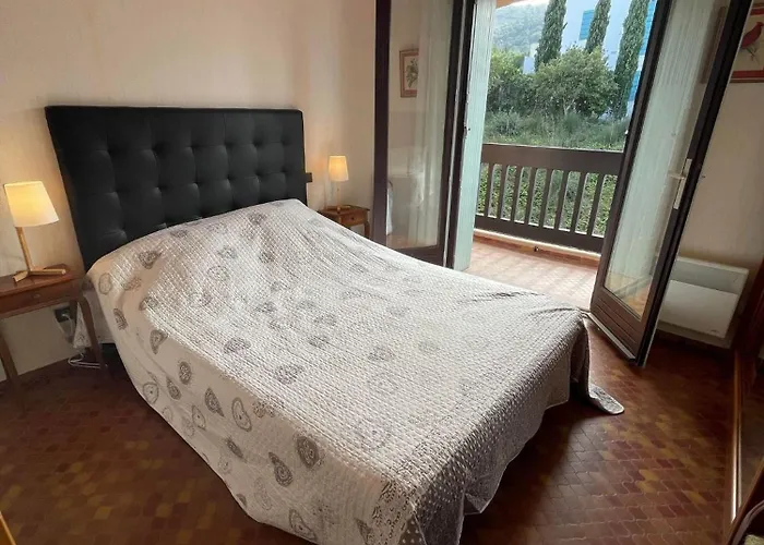 4pa44 Avec Piscine Et Parking Lejlighed Collioure